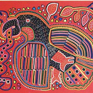 K_Adler - 'Mola' des indigenen Stamm Kuna Yala