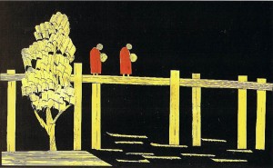 K_Arbeit mit Stroh aus Burma