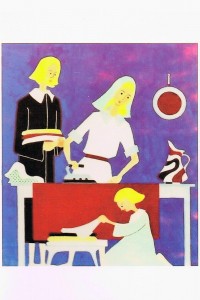 K_Die hl. Familie beim Bügeln - Eugen Viehmann